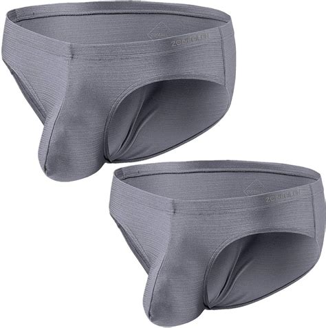 men underwear bulge|Men's Anatomical Bulge Pouch Cotton Briefs .